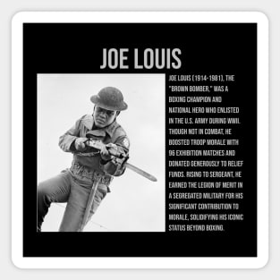 Joe Louis - Black History Magnet